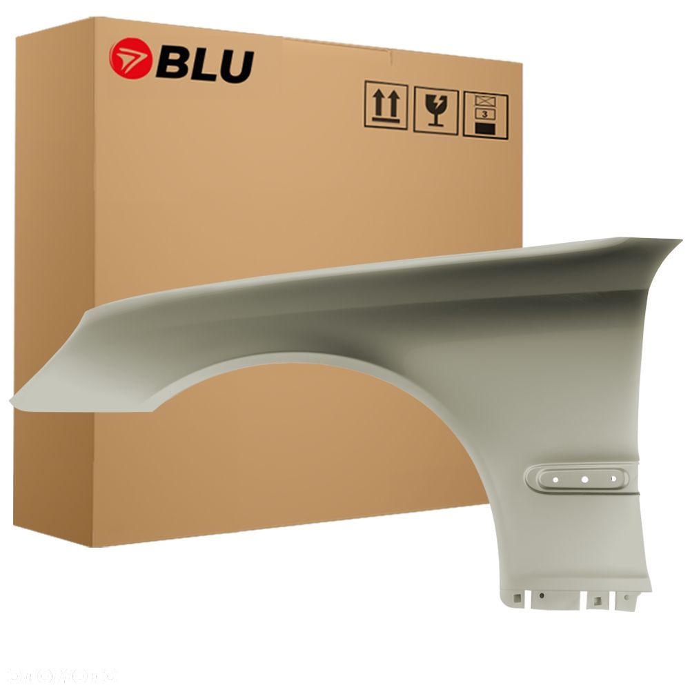 BLU Błotnik MERCEDES C W203 723 lewy srebrny 00-07 przód CubanitSilber - 1