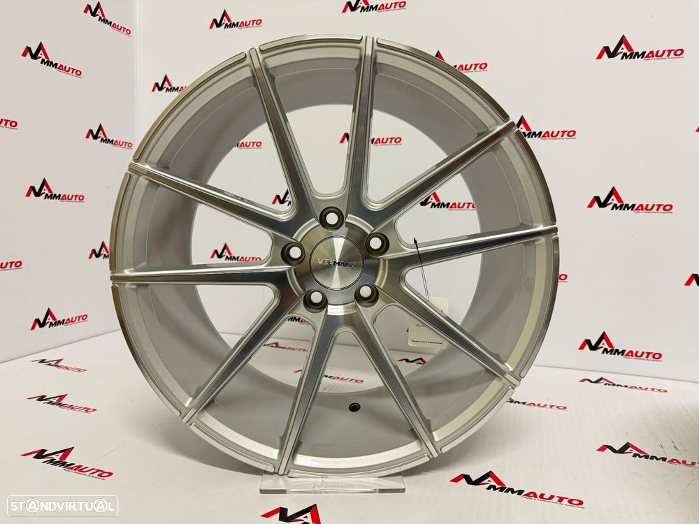 Jantes Veemann V-FS4 Machined Silver 19 (VW, Audi, Mercedes) - 4