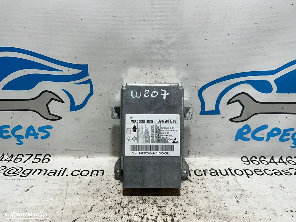 .Módulo Centralina Airbag SRS Original Mercedes Benz A2079011700 2009 - 2017