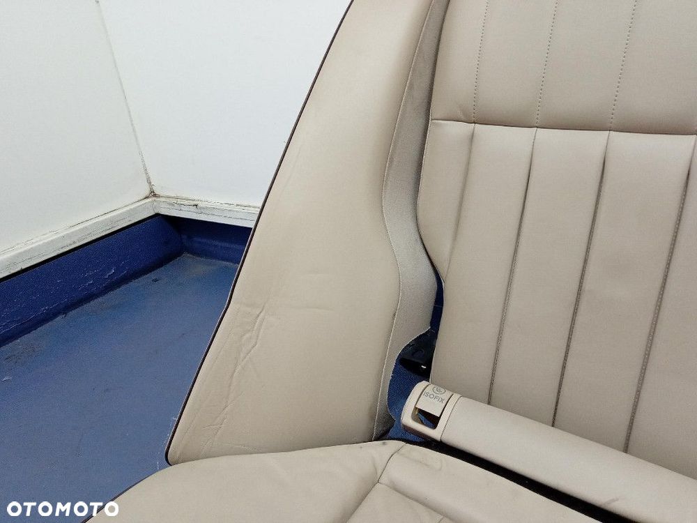 MERCEDES E KLASA W212 SEDAN KANAPA TYŁ TYLNA SKÓRA - 6