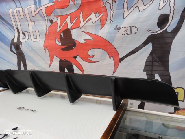 Difusor / Lip / Spoiler em fibra de vidro para BMW E39 1996-2003 - 6