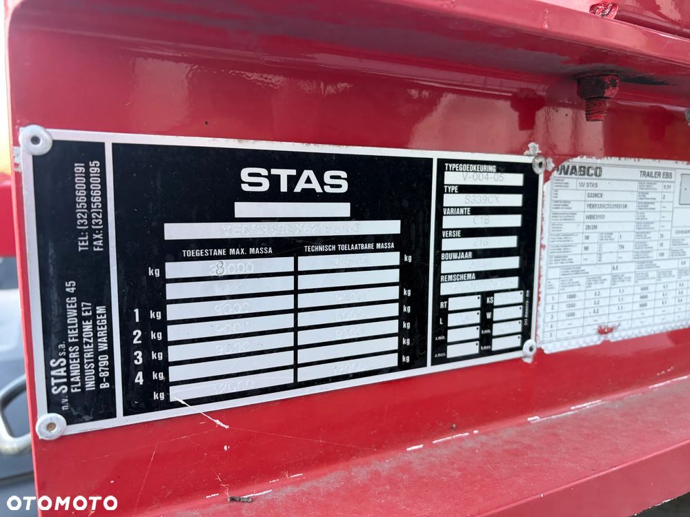 Stas 28m3 CAŁA ALUMINIOWA  SPROWADZONA OŚ PODNOSZONA - 14