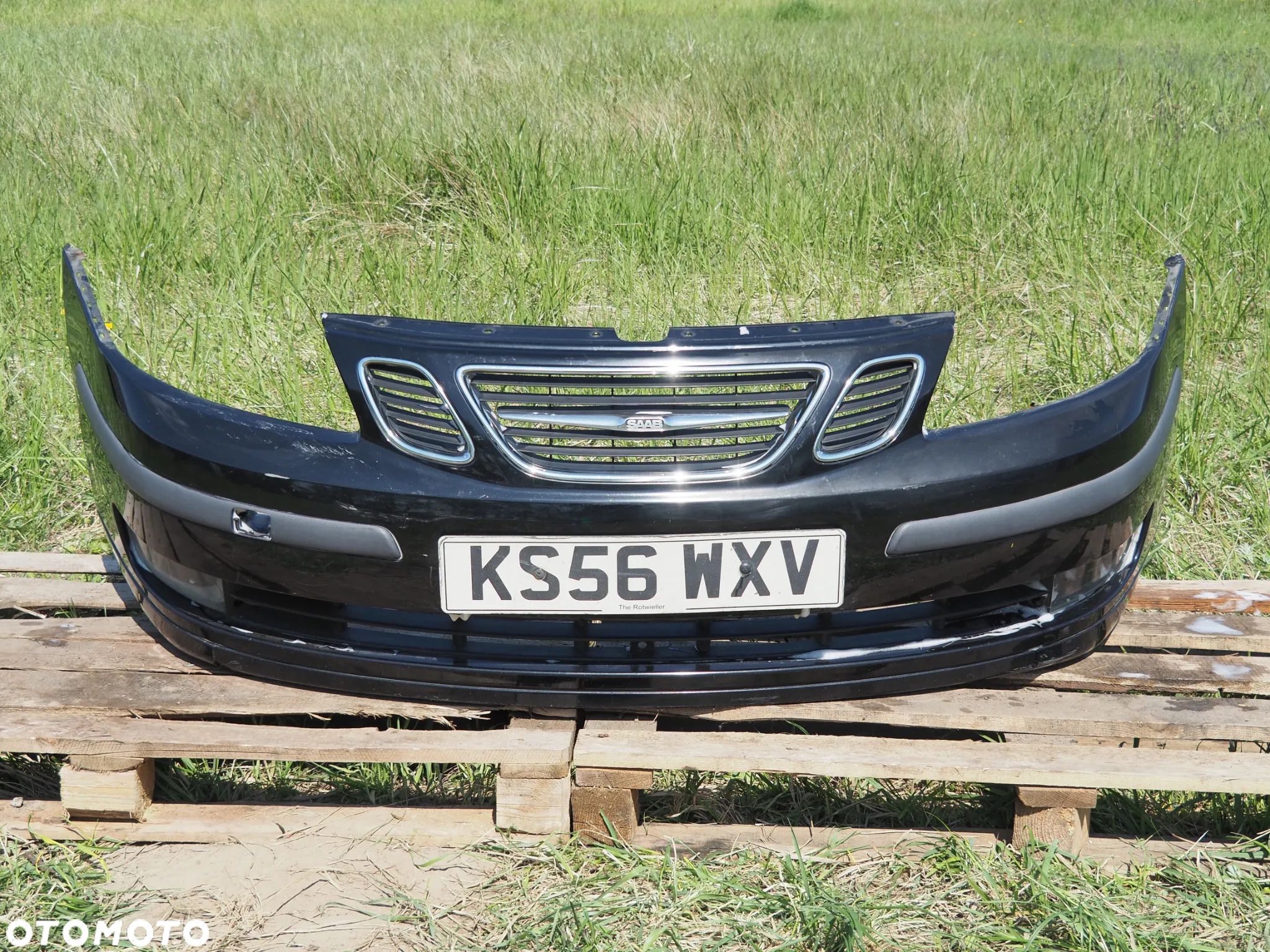 Zderzak przód przedni Saab 93 II Czarny - 1