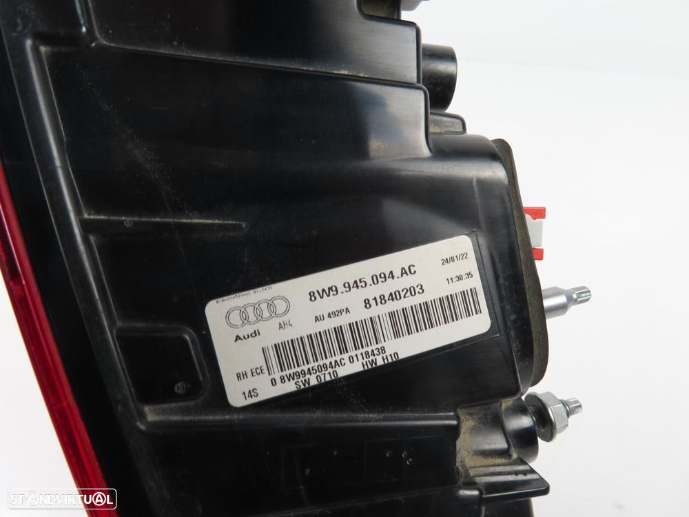 Farolim Mala LED Direito Usado / Original AUDI A4 Avant (8W5, 8WD, B9) 8W9945094... - 5