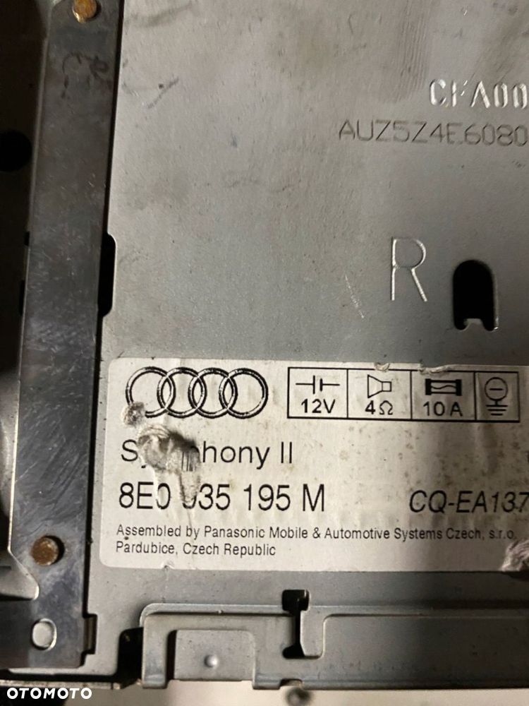Radio CD 8E0035195M Audi A4 B7 - 3