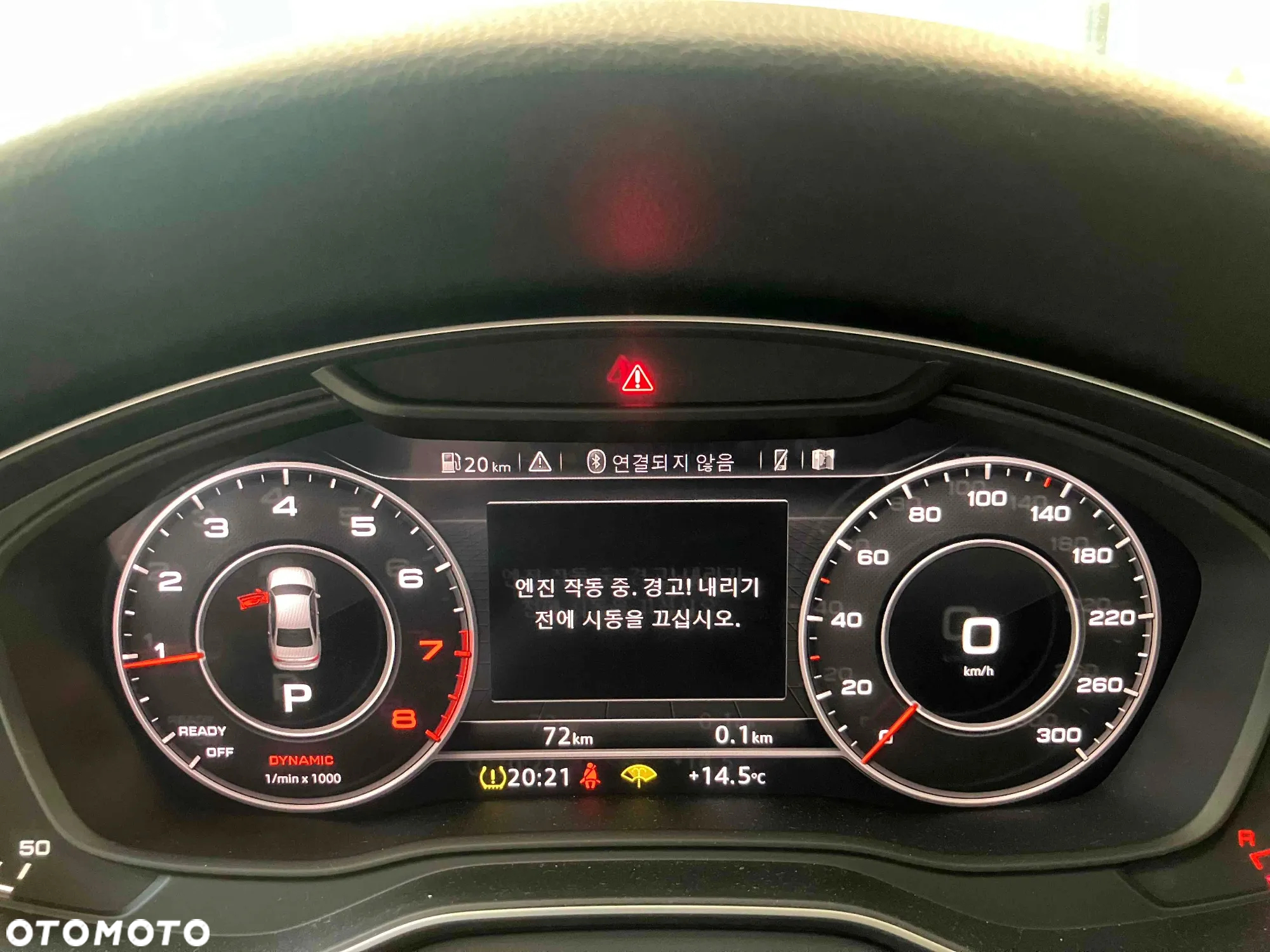 Audi sedan A4 B9 8W kompletny tył klapa lampy zderzak kolor LX5Q 2016 72km drzwi - 5
