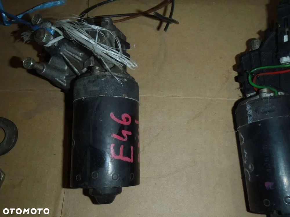 silniczek mechanizm ramiona cięgno wycieraczek bmw e46 jak nowy - 4