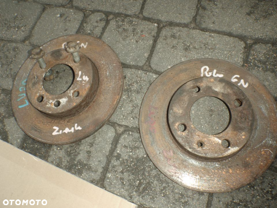 Tarcze hamulcowe+Klocki PRZÓD  VW golf fabia polo Lupo POLO 9N  Polo 6N1 6N2 Arosa wentylowane zwykle - 5