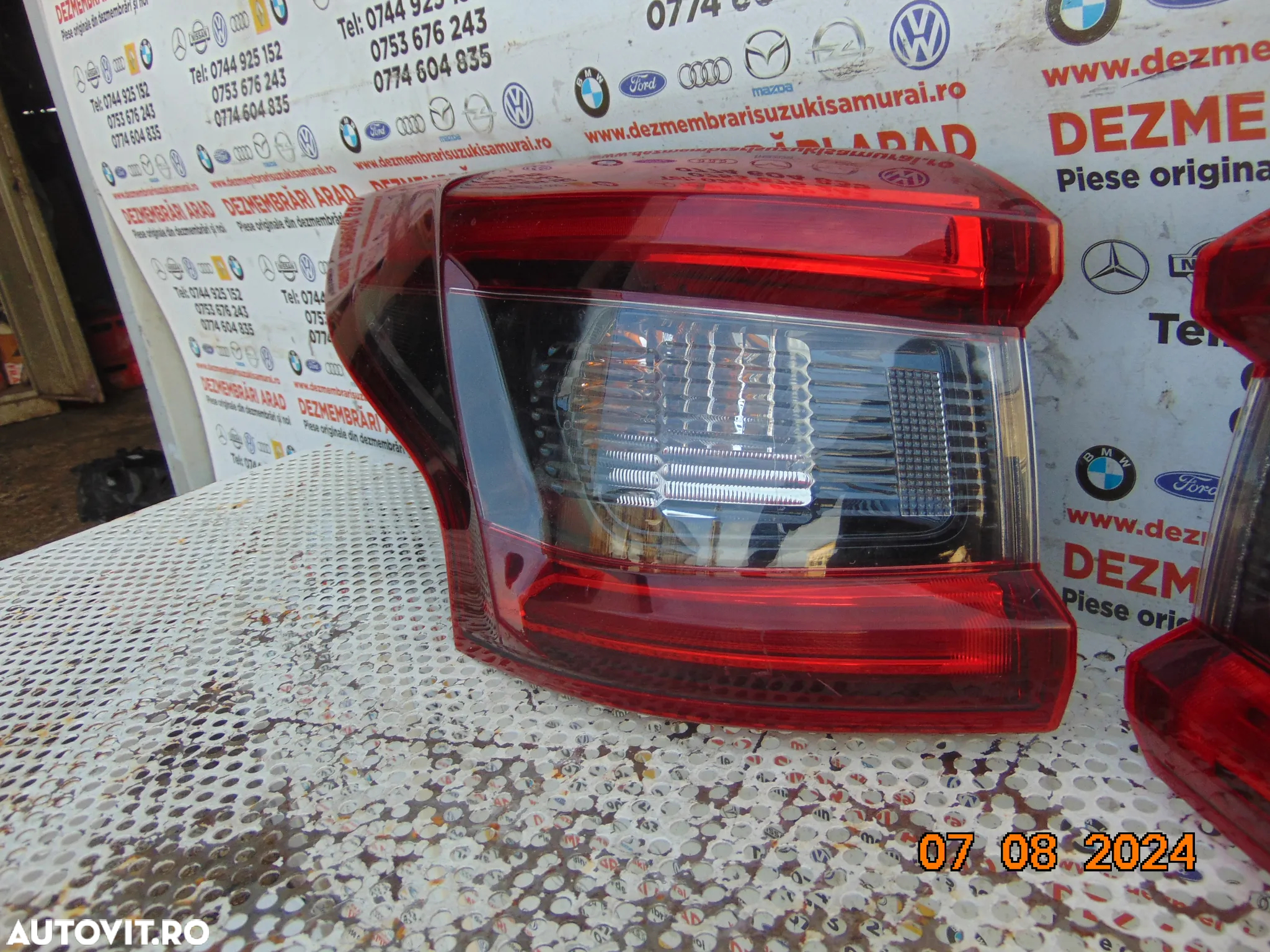 Stop Nissan qashqai j11 facelift 2017-2021 stopuri stanga dreapta j11 facelift lampa tripla - 4