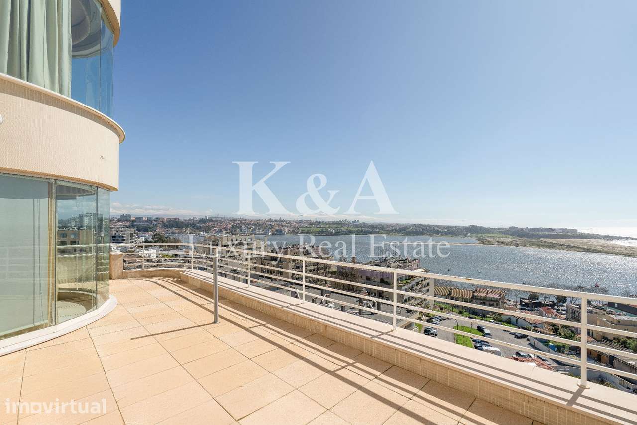 Apartamento T6 duplex com vistas panorâmicas sobre o Rio Douro e o mar - Grande imagem: 2/25