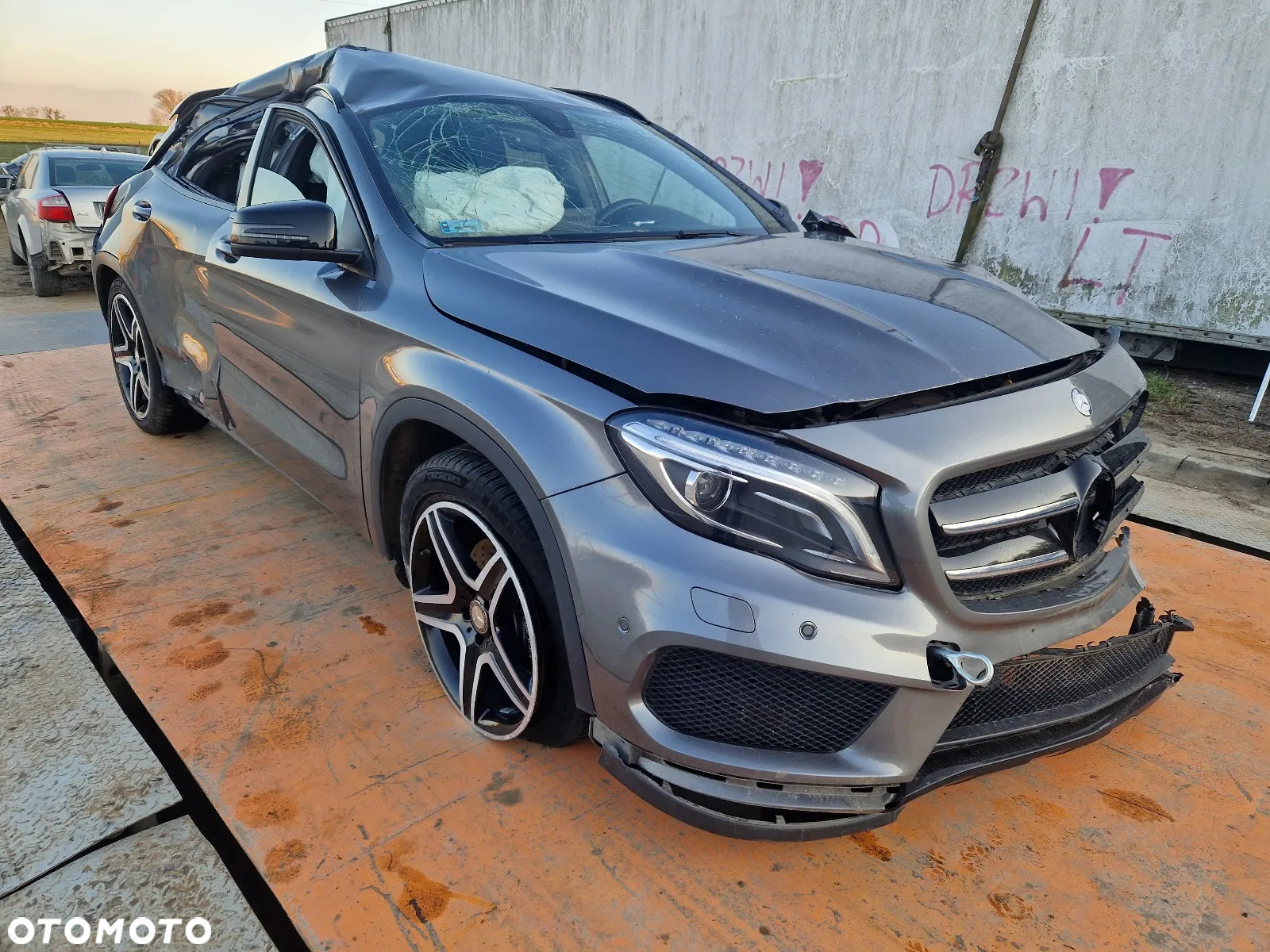 Mercedes-Benz GLA 2013/12- Silnik 2.0 4-matic M 270.920 211KM/155kW 787 na części drzwi zderzak klapa - 2