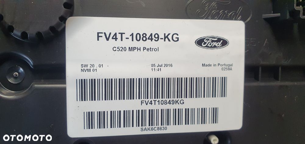 Licznik zegary Ford Kuga MK2 1.5 EcoBoost UK FV4T-10849-KG - 3