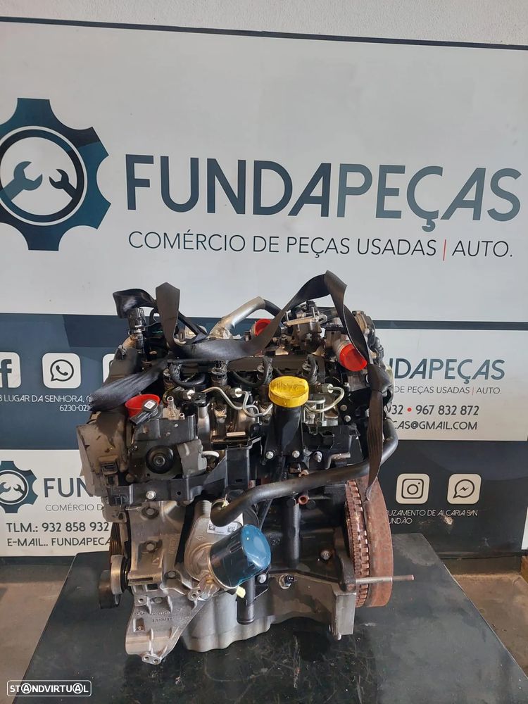 Motor Renault Captur I 1.5 Dci 90Cv Ref: K9K 629 - 3