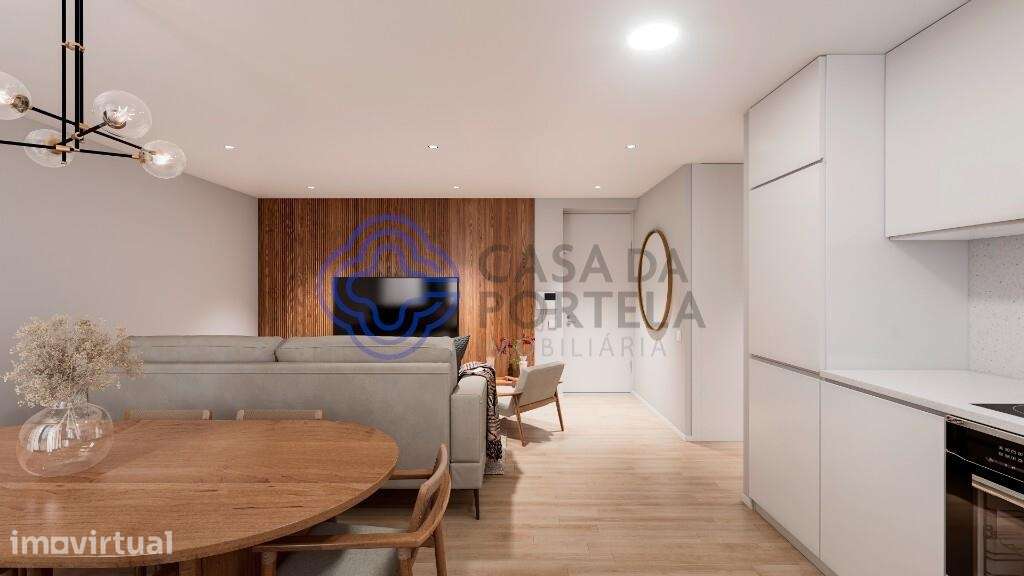 Apartamento T3 novo com varanda e garagem na Póvoa de Varzim. - Grande imagem: 4/16