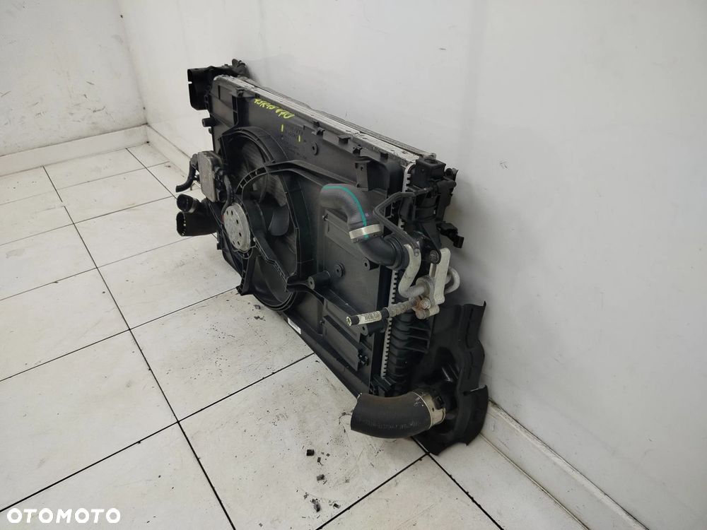 VOLVO V70 III LIFT 2.0 D 2015R KOMPLET CHŁODNIC WENTYLATOR - 8