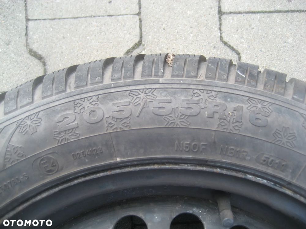 volvo v50 s40 felgi opony zimowe 16x6,5 et 52,5 5x108 30615721 opona 205 55 16 - 9