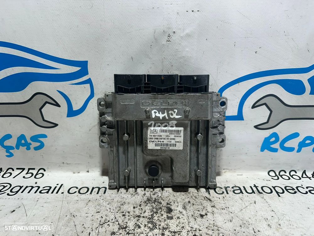.Centralina Motor Original Motor Delphi PSA Peugeot Citroen 9667175380 9802943180 28346183 - 1
