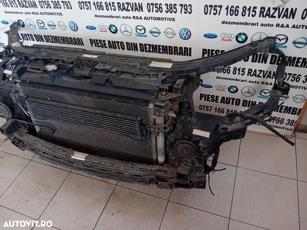 Trager Calandru Fata Complet Radiator Termocupla Armatura Hyundai Santa Fe 2 II 2.2 Crdi Automat - 4