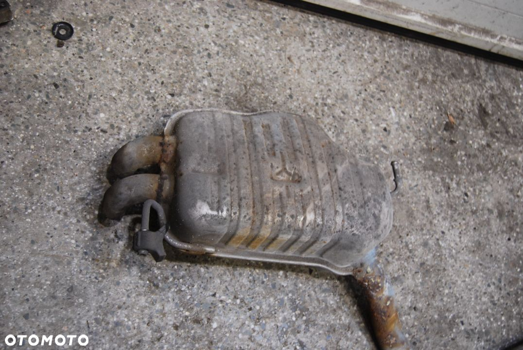 TŁUMIK KOMPLETNY ŚRODKOWY + TYLNY AUDI A4 B6 KOMBI 1.9 TDI 8E0253611CB - 3