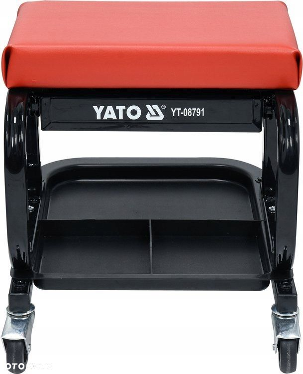YATO TABORET WARSZTATOWY Z SZUFLADĄ NA KÓŁKACH OBITY WINYLEM YT-08791 - 2