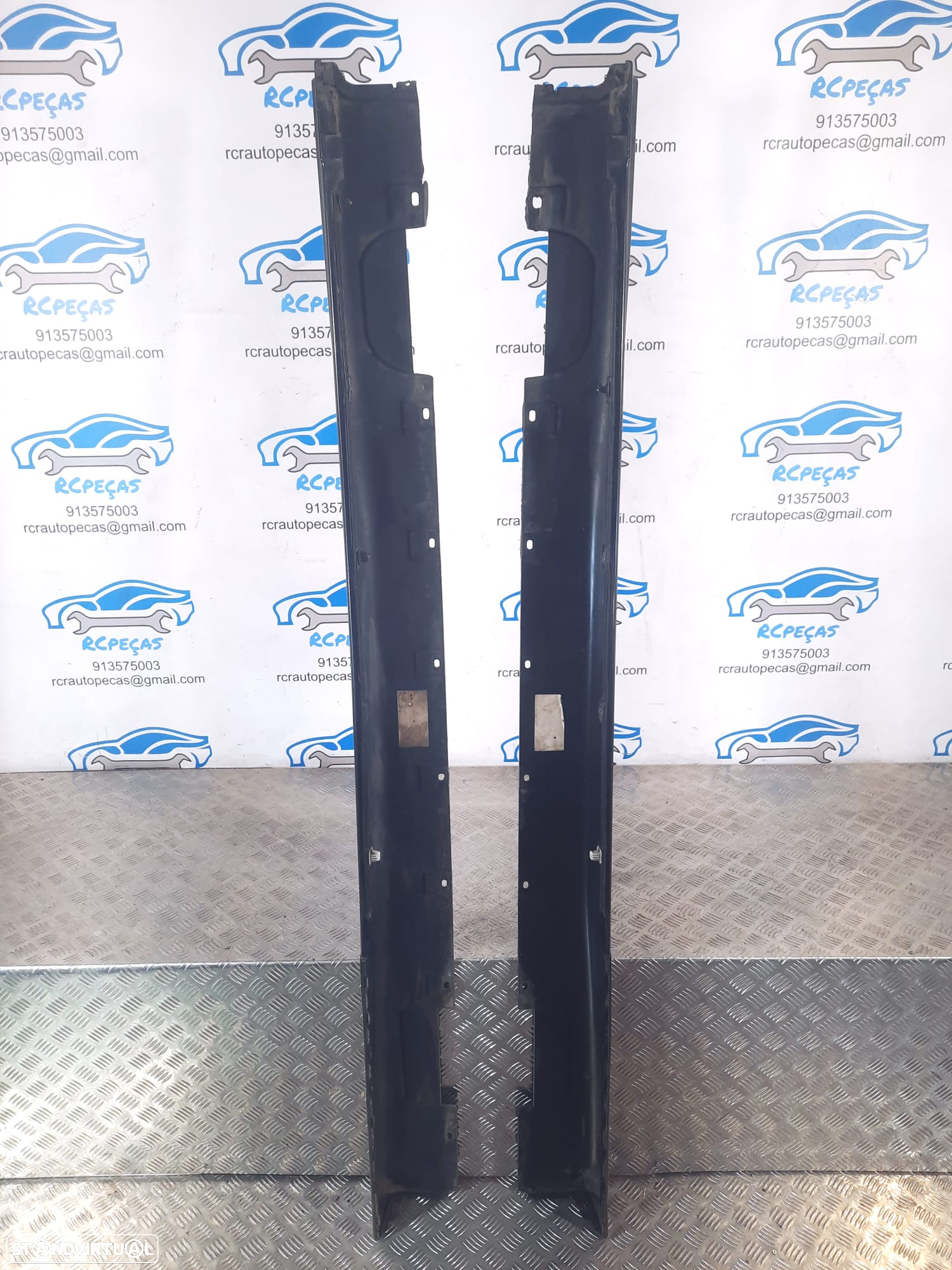 EMBALADEIRA EMBALADEIRAS ESQUERDA DIREITA SAAB 93 9.3 9-3 II 2 MK2 YS3F CABRIO 12840900LH 12840900 13588755 12840901 13588760 SAIA SAIAS LATERAL LATERAIS - 3