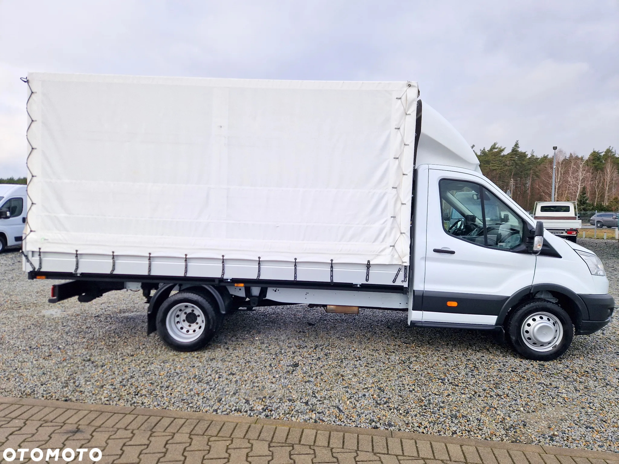 Ford TRANSIT 2,0 TDCI 170 KONNA SKRZYNIA 4,2M PLANDEKA FIRANKA BLIŻNIAKI DO 3,5T KLIMA LEDY GWARANCJA - 6