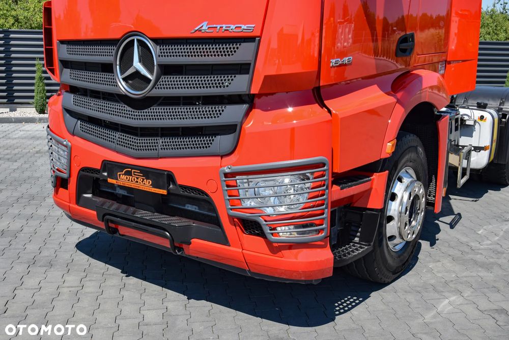 Mercedes-Benz ACTROS 1848 / EURO 6 / HYDRAULIKA / TEMPOMAT / KLIMATYZACJA / SERWISOWANY / SPROWADZONY - 9