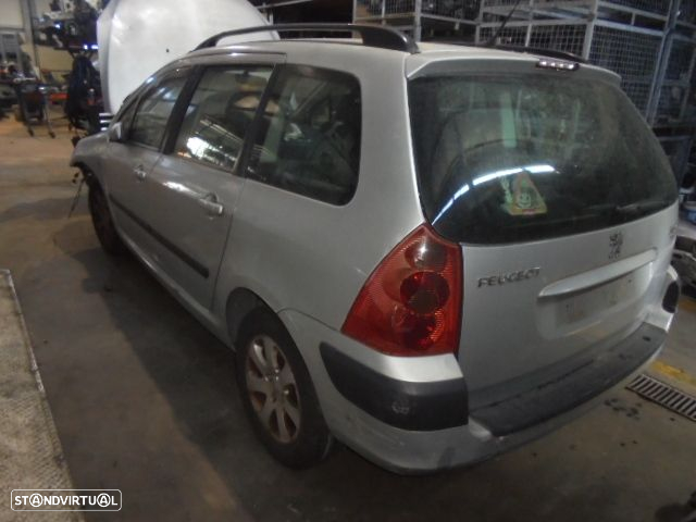 Carro MOT: 8HZ   DV4TD CXVEL:20DM14 PEUGEOT 307 2004 1.4HDI 68CV 5P CINZA DIESEL - 9