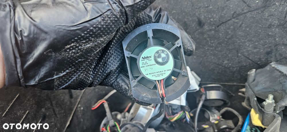 BMW 5 E60 7 E65 X5 E70 X6 E71 7 F01 6 F06 5 F10 F11 Wentylator fotela Wentylatorek fotela Wentylacja Wiatrak Wiatraczek  7056235 7021636 - 4