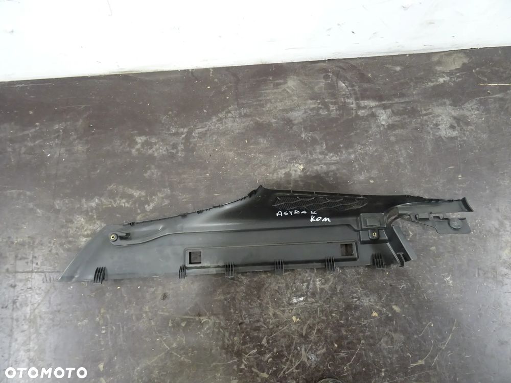 OPEL ASTRA K KOMBI 1.6CDTI OSŁONA BOCZEK BAGAŻNIKA LEWY PRAWY 39052552 - 6