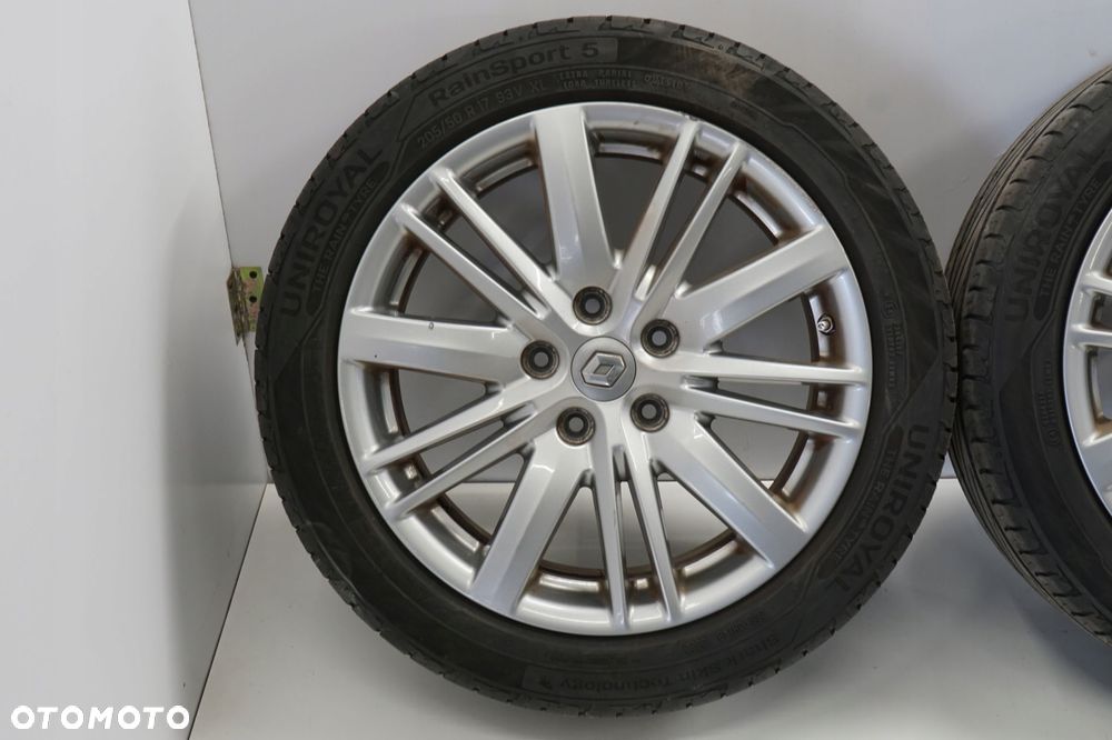 RENAULT MEGANE III FELGI ALUMINIOWE 17" 5X114.3 ET49 00579R - 2