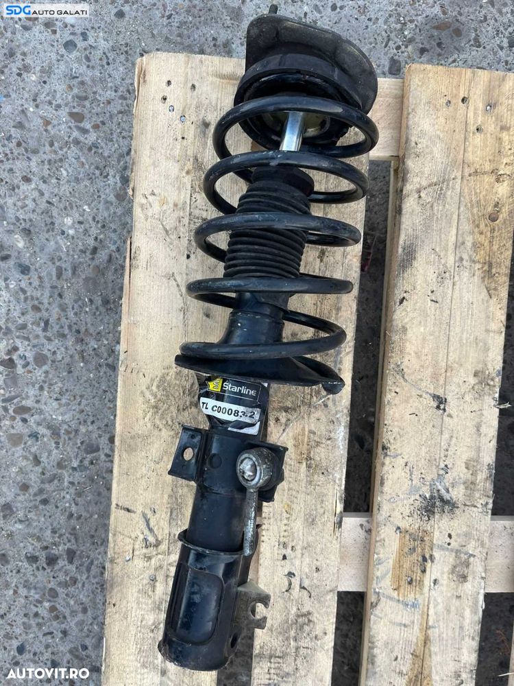 Amortizor Telescop cu Arc si Flansa Dreapta Fata Volvo S60 2000 - 2010 Cod C00083.2 [B3262] - 1