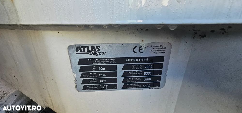 Atlas Weycor 95e Încărcător frontal - 7