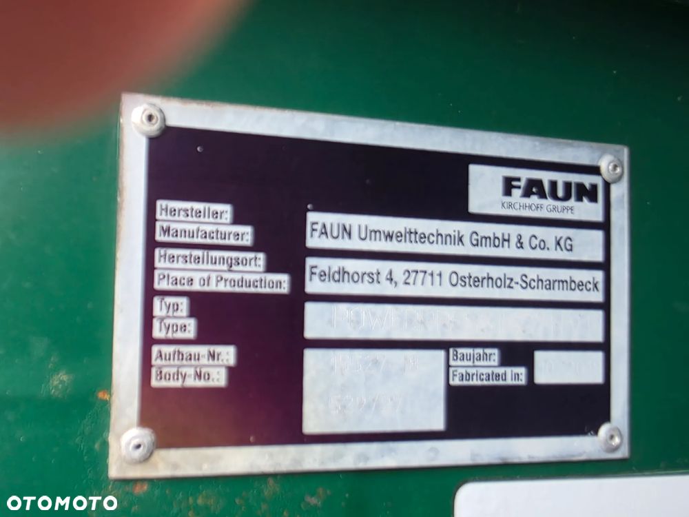 Mercedes-Benz ANTOS 2633 EURO 6 FAUN/ ZOELLER  sprowadzony z DE - 12