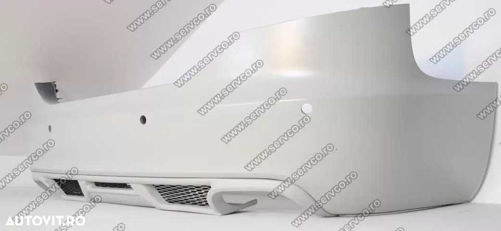 Prelungire spoiler tuning sport bara spate Audi A6 C6 4F ABT Sedan S line RS6 S6 2004-2008 ver. 2 - 7