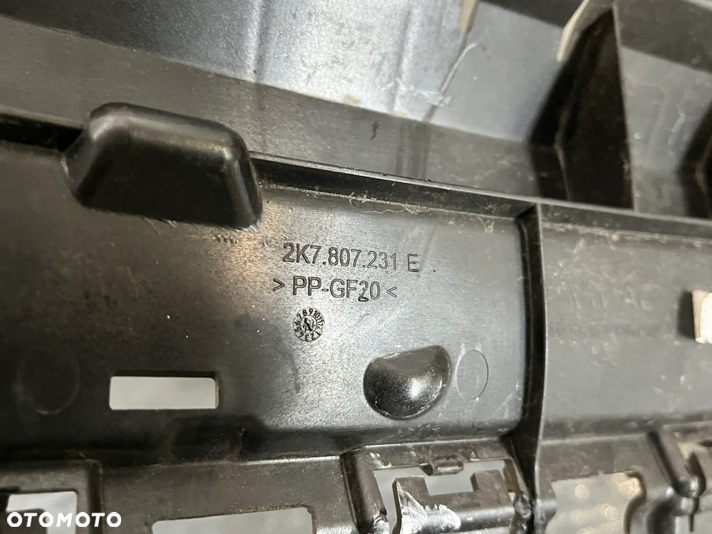 VW Caddy Wzmocnienie atrapy grill 2K7807231E - 7