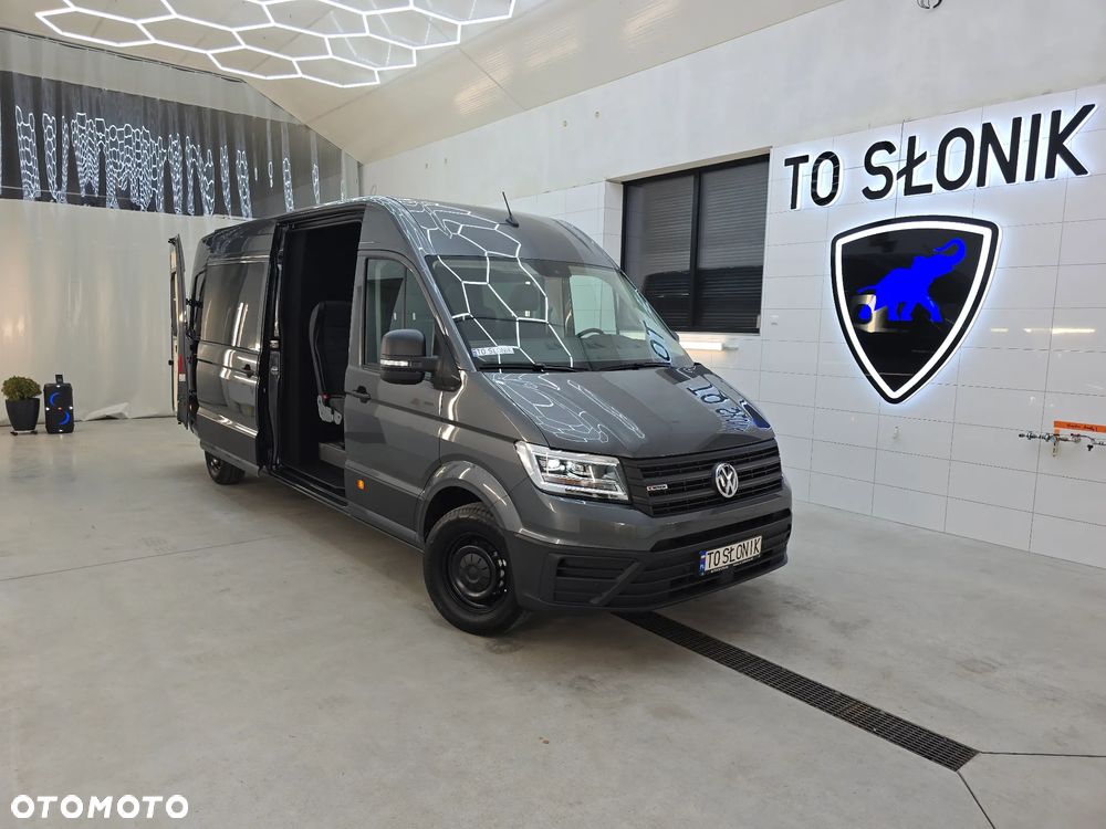 Volkswagen CRAFTER 4 MOTION AUTOMAT-8 Bie TDI 177KM Długi 7-OSOBOWY BOGATA OPCJA WYPOSAŻENIA NAVI KAMERA COFANIA FUL LED LAKIER METALIZOWANY FOTEL KIEROWCY PNEŁMATYCZNY Z MASAZEM SALON PL STAN NOWY NOWY NOWY - 2