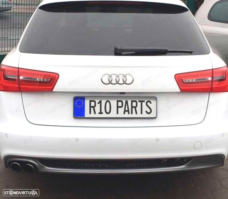 DIFUSOR AUDI A6 C7 4G AVANT 11-14 LOOK S-LINE - 2