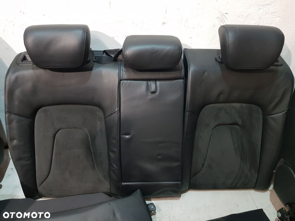 fotele kanapa komplet audi a4 b8 07- alcantara elektyczne eur - 10