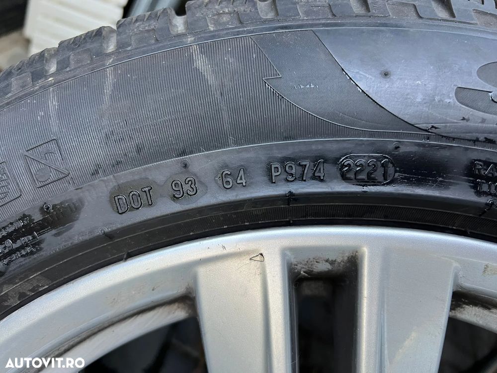 Set jante OEM BMW X5/X6 19' + anvelope iarnă Pirelli Scorpion Winter*RF - 15