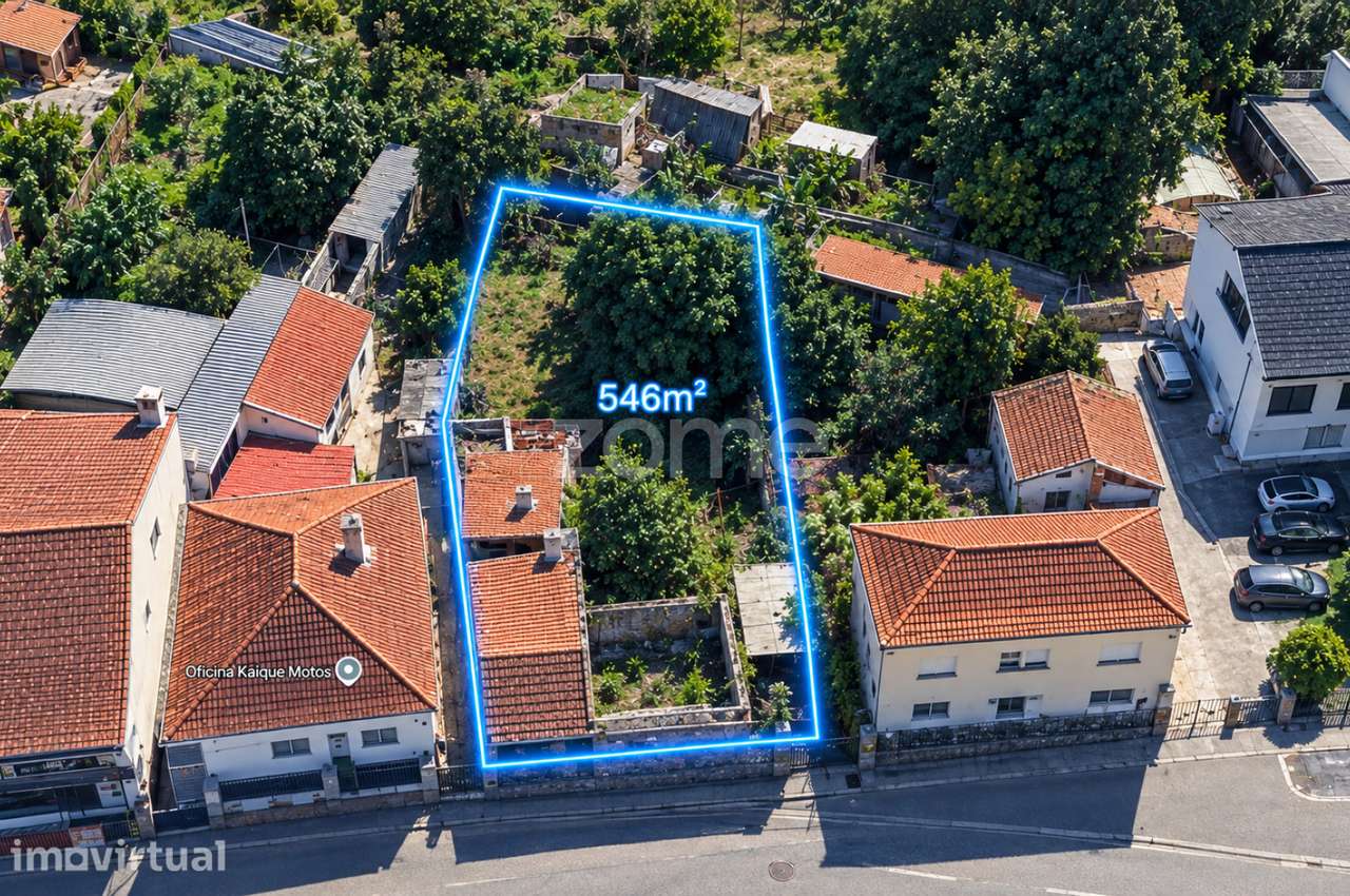 Terreno com 546m2 para construção em Albergaria-a-Velha