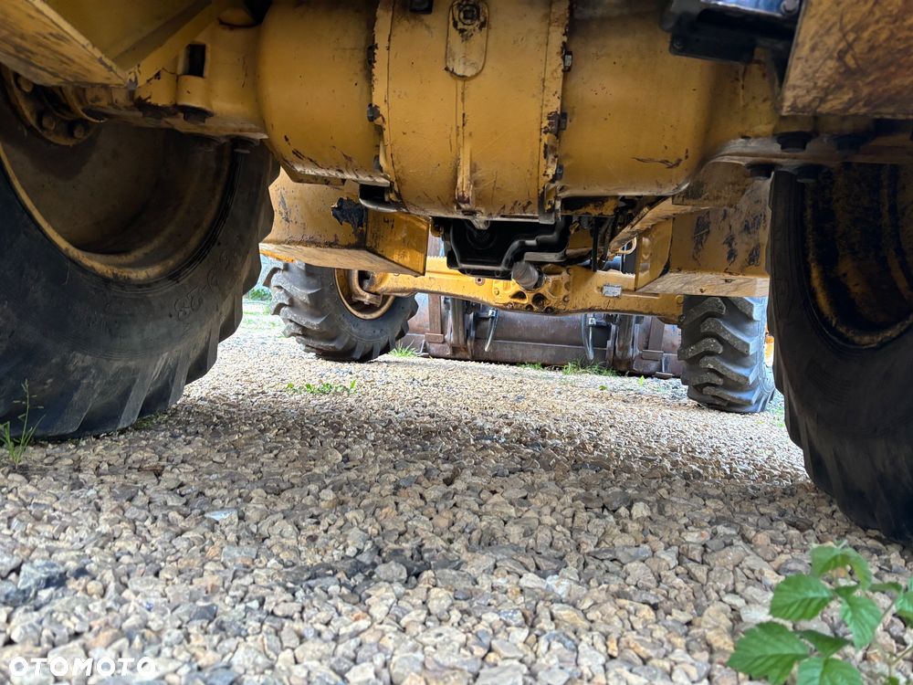 Caterpillar CAT 428D 2005r 4x4 koparko ładowarka teleskop widły rekin - 21
