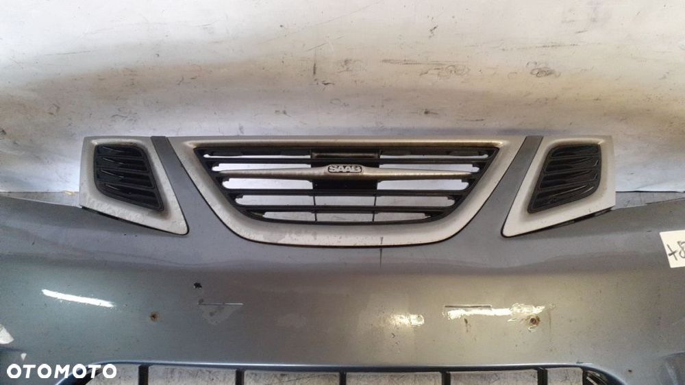 + ZDERZAK PRZÓD PRZEDNI DO SAAB 9-5 95 DRUGI LIFT 2 FL SZARY HALOGENY - 1