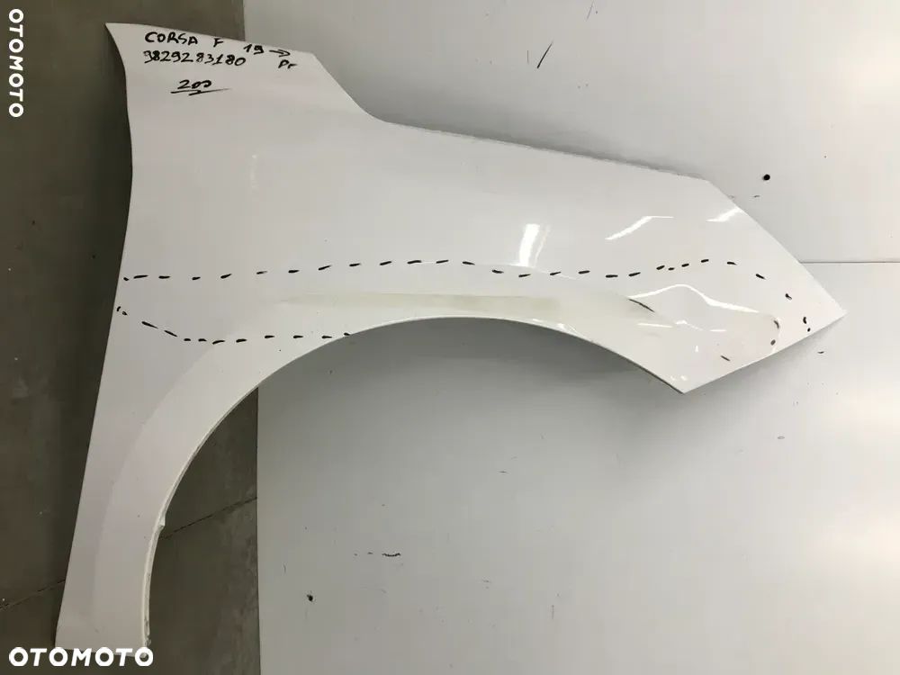 Błotnik Opel corsa f 19- prawy lewy 9829283180