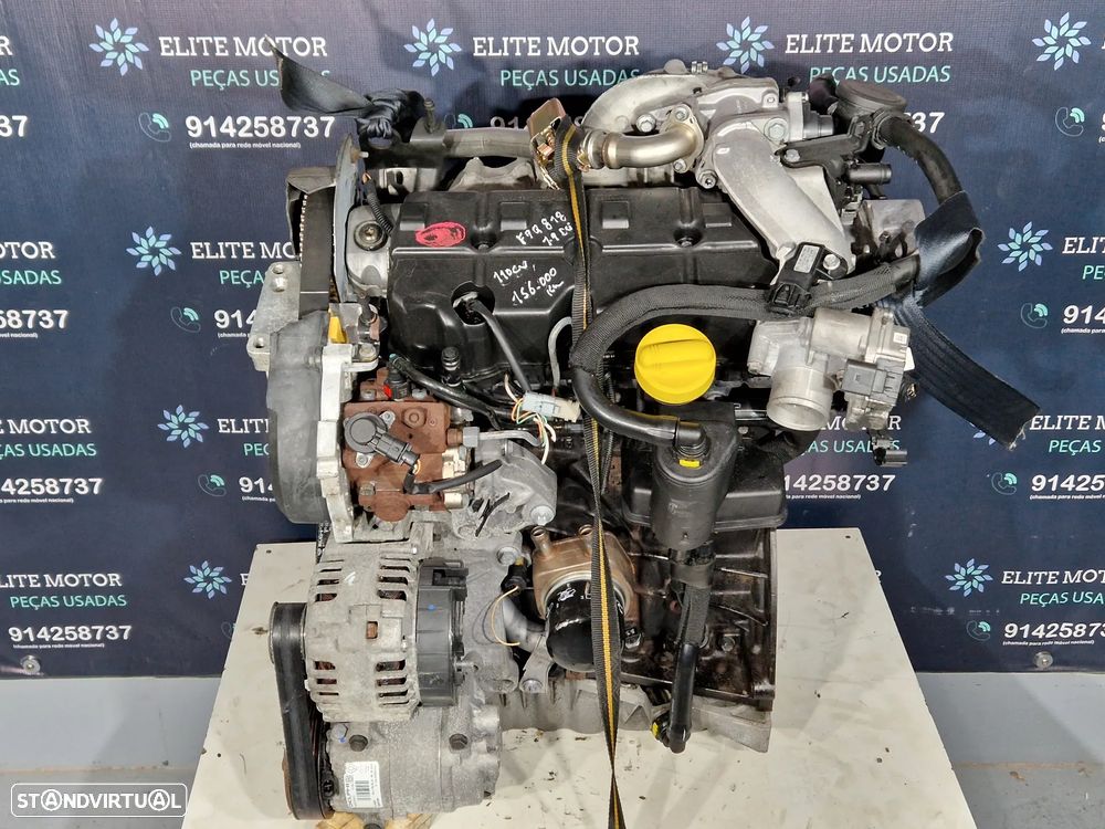 Motor usado F9Q818 RENAULT SCENIC II 2 1.9 DCI 130CV MEGANE LAGUNA F9Q 818 - 2