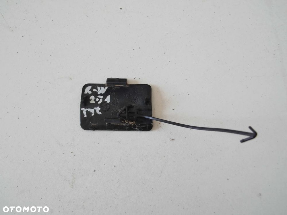 ZAŚLEPKA HAKA ZDERZAKA MERCEDES R W251 TYLNA ORYGINAŁ - 3