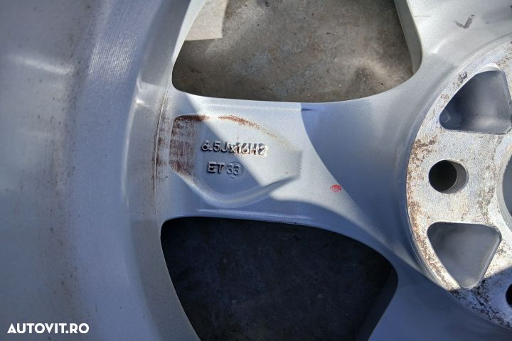 Jante aliaj cu anvelope 16 - set KBA50553 215/65 R16 6.5JX16H2 ET33 K - 7