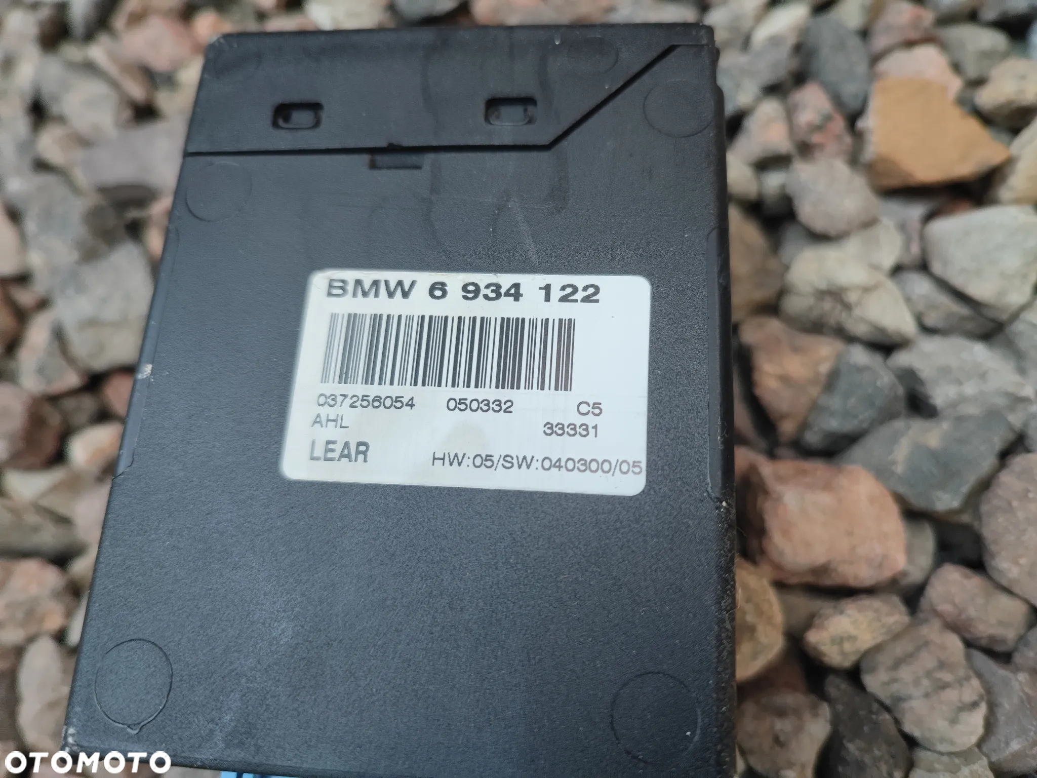 BMW E60 / E61 / E63 / E64 / E66 ORYGINALNY MODUŁ AHL ( MODUŁ DOŚWIETLANIA ZAKRĘTÓW POD XENON SKRĘTNY ) O NR.  61 35 6 934 122 /  61 35 6 934 837 OEM SPRAWNY W 100% - 6