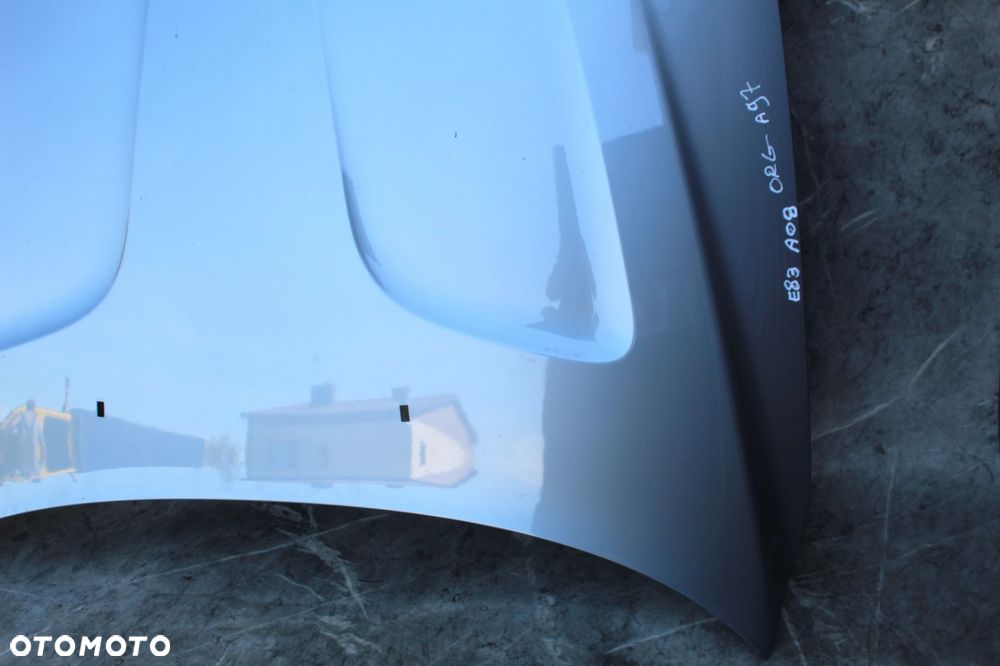 MASKA POKRYWA SILNIKA BMW X3 E83 A08 SILBERGRAU ORG - 4