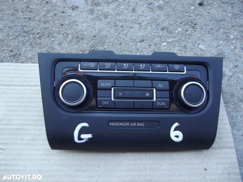 Climatronic VW Golf 6 Jetta Scirocco Tiguan Eos Passat B7 an 2008-2015 - 1